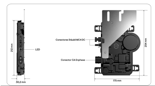[D6L HL25 MICROINV TRI] Kit Microinverter Trifase - Hybrid Line